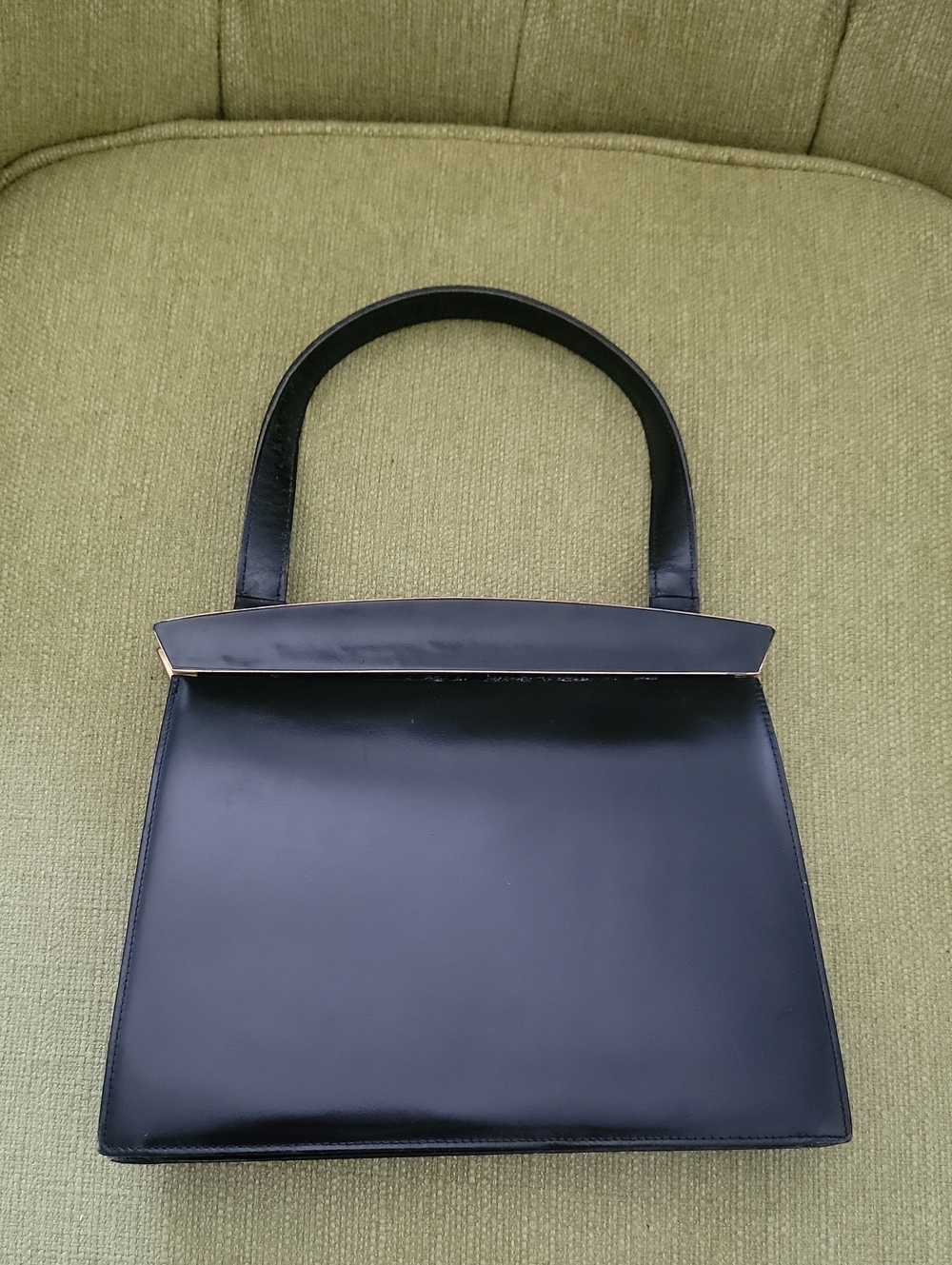 1950/60s BON GOUT Woodie Handbag